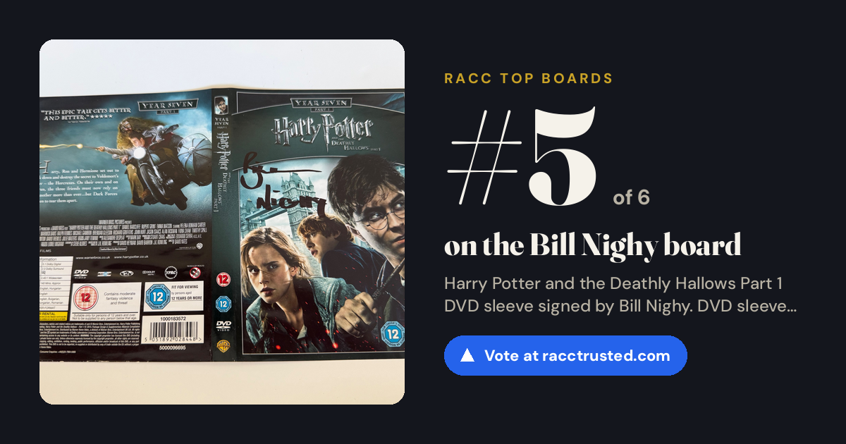 Share card: #5 of 6 on the Bill Nighy board