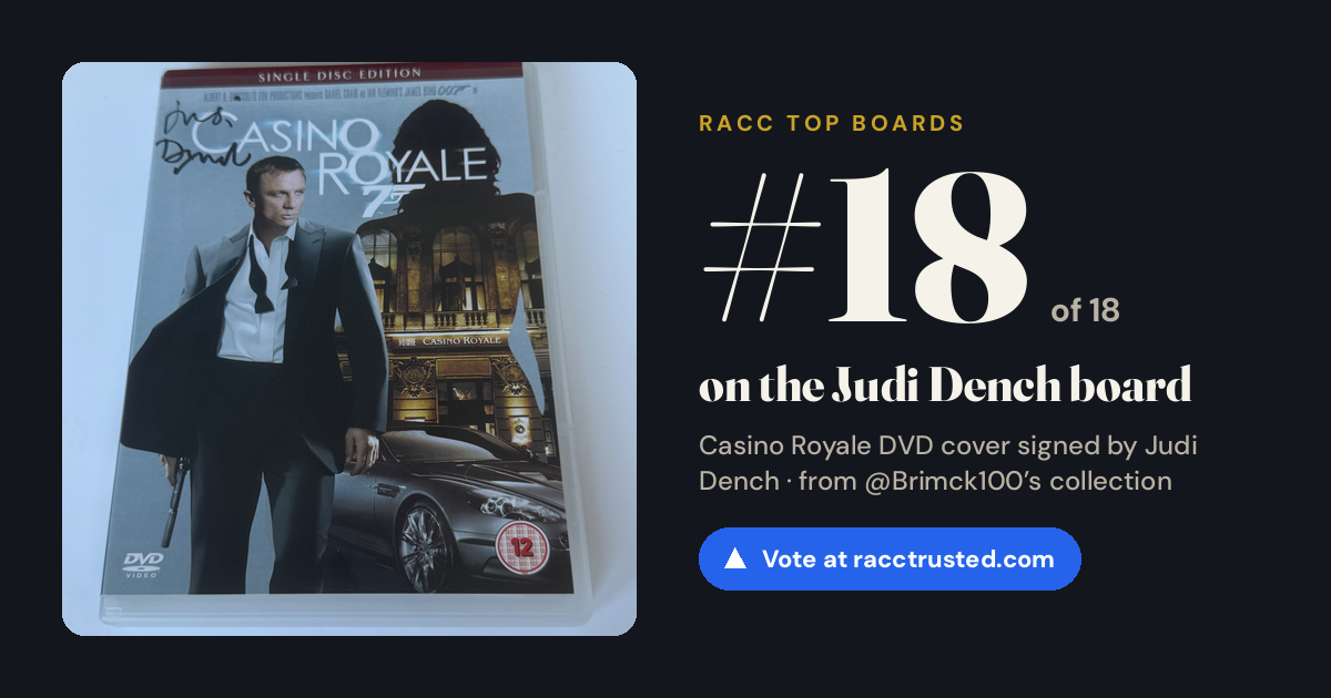 Share card: #18 of 18 on the Judi Dench board