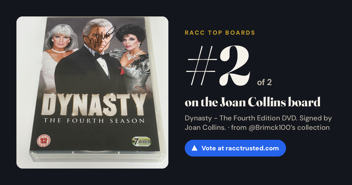Share card: #2 of 2 on the Joan Collins board