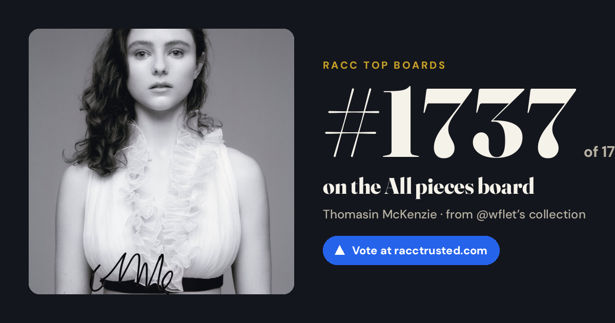 Share card: #1737 of 1743 on the All pieces board
