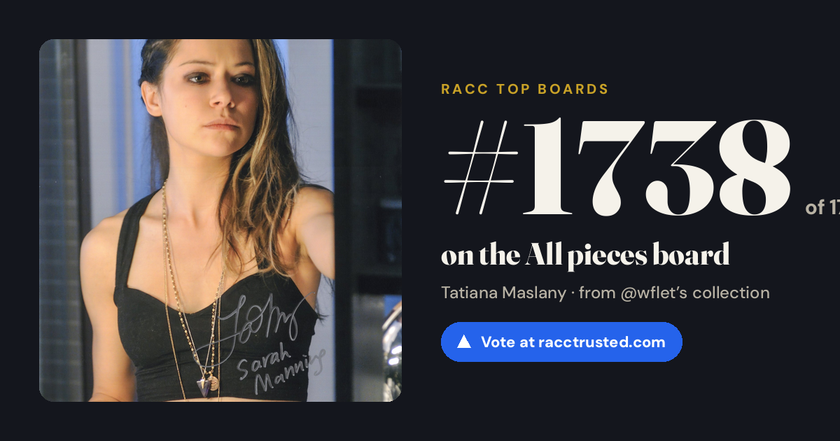Share card: #1738 of 1743 on the All pieces board