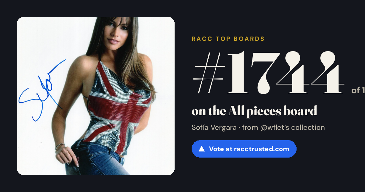 Share card: #1744 of 1756 on the All pieces board