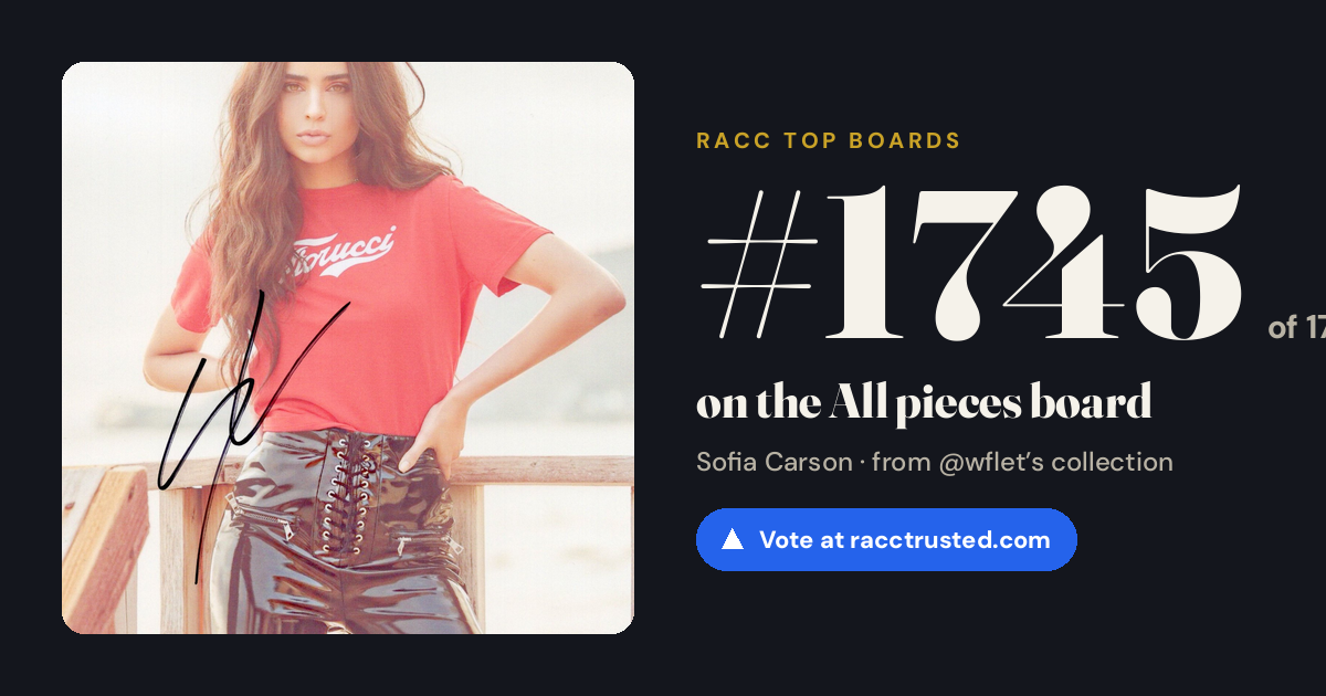 Share card: #1745 of 1756 on the All pieces board