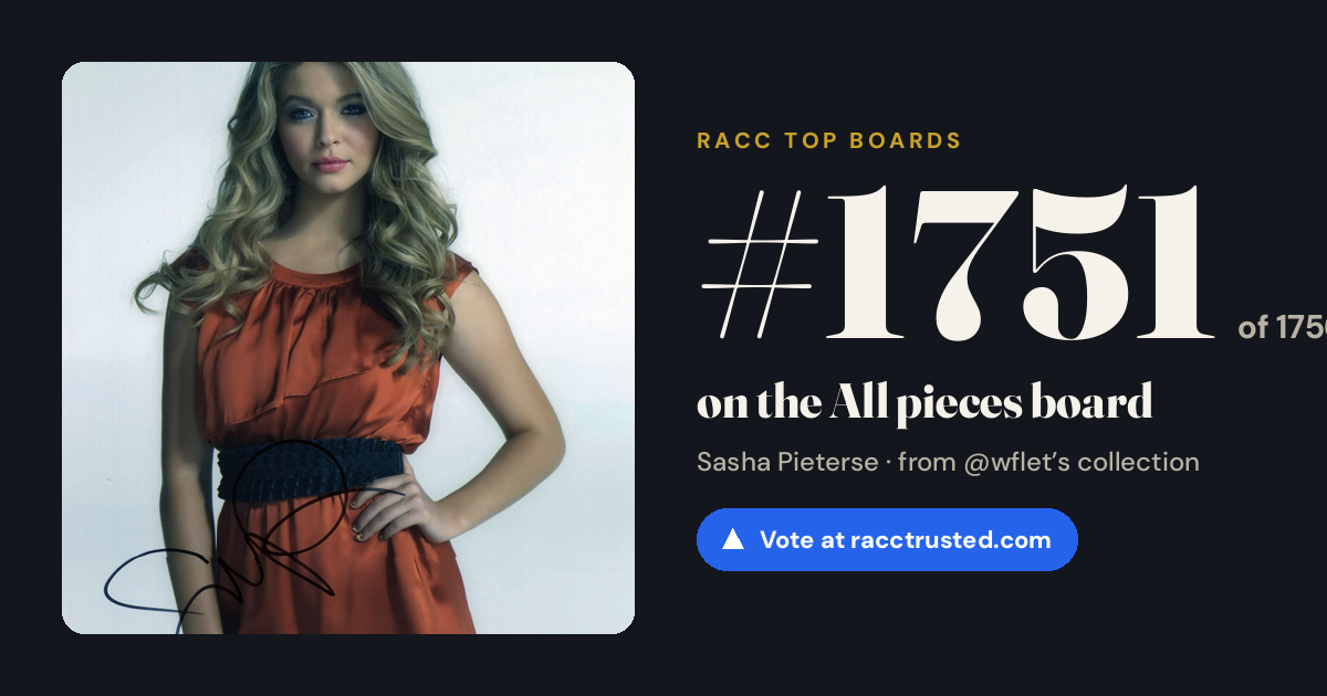 Share card: #1751 of 1756 on the All pieces board
