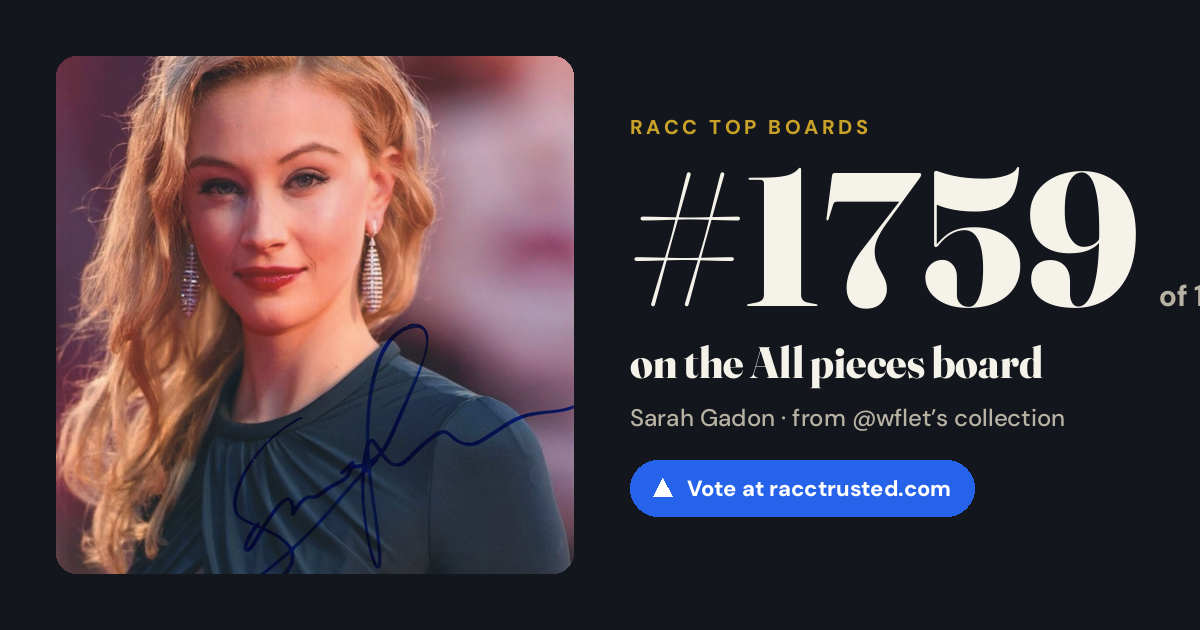 Share card: #1759 of 1766 on the All pieces board