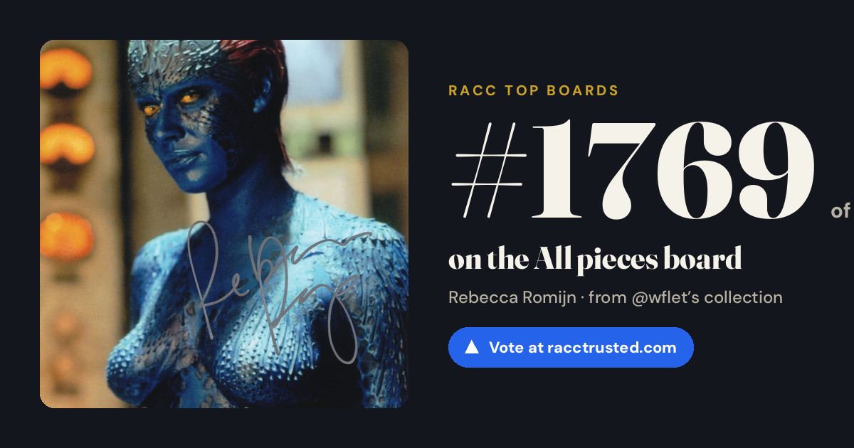 Share card: #1769 of 1779 on the All pieces board