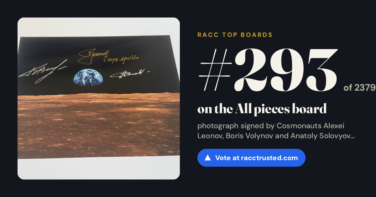 Share card: #293 of 2379 on the All pieces board