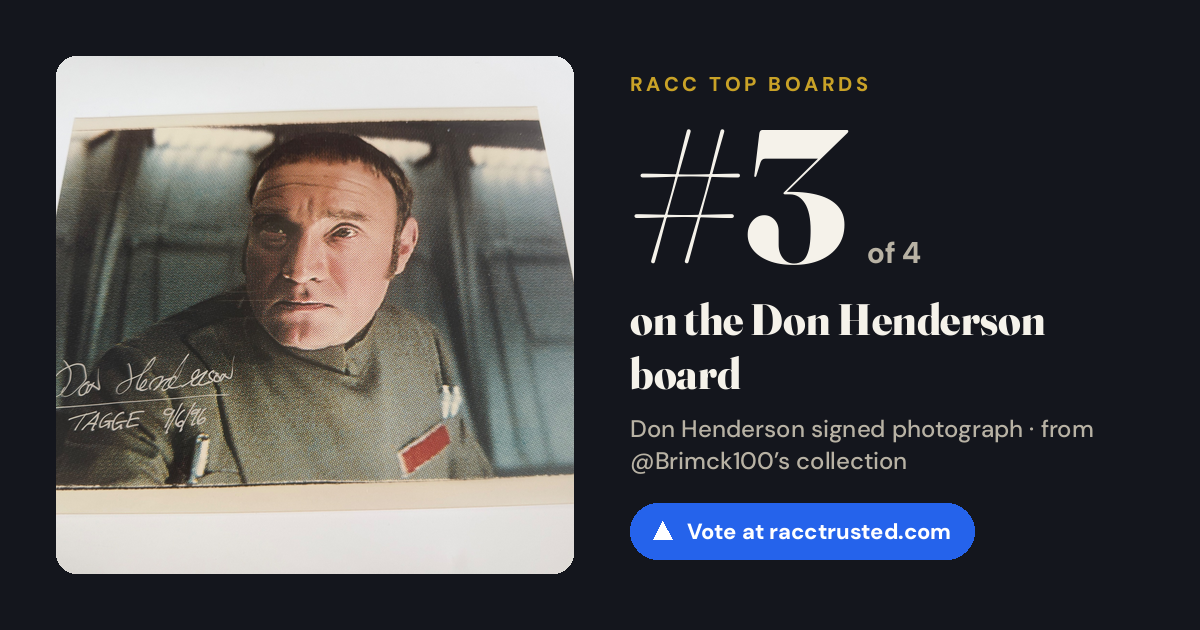Share card: #3 of 4 on the Don Henderson board