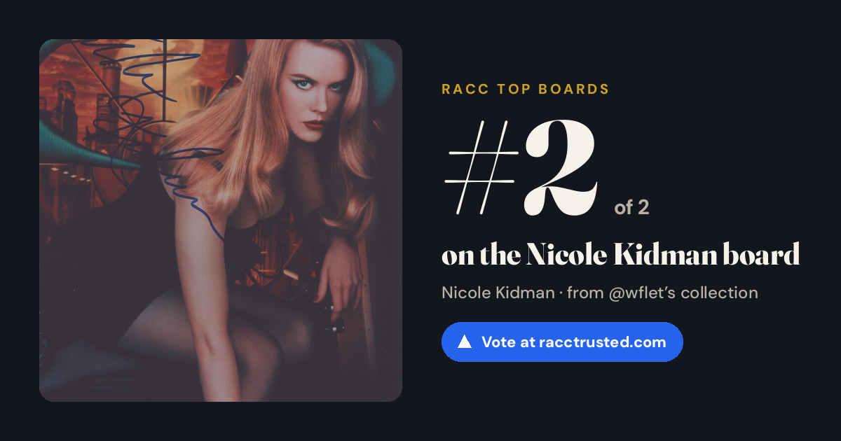 Share card: #2 of 2 on the Nicole Kidman board