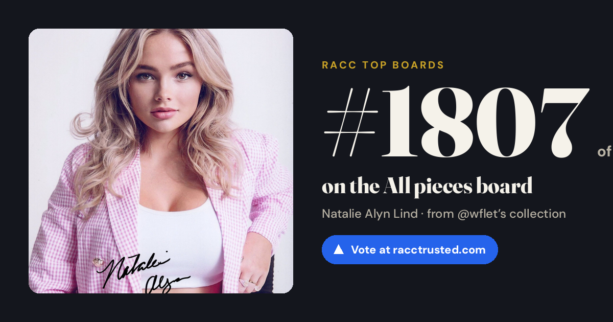 Share card: #1807 of 1812 on the All pieces board