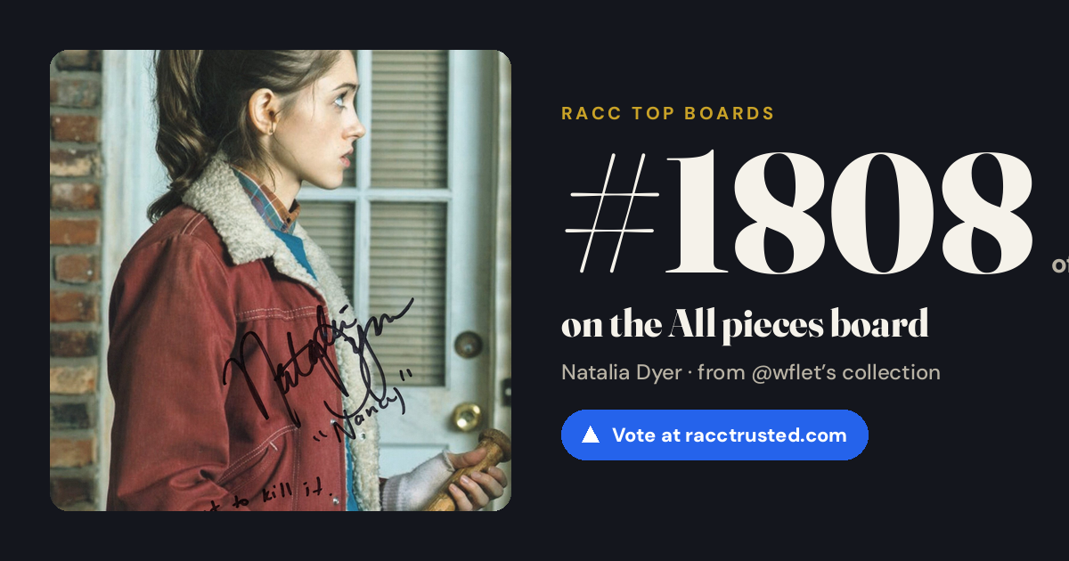 Share card: #1808 of 1812 on the All pieces board