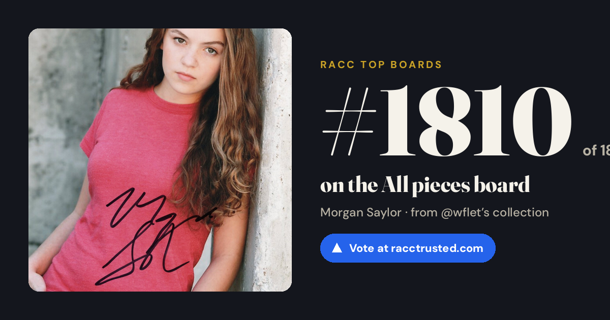 Share card: #1810 of 1812 on the All pieces board