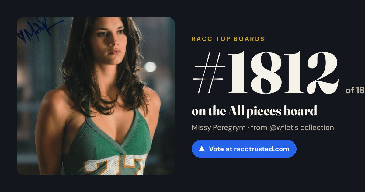 Share card: #1812 of 1812 on the All pieces board