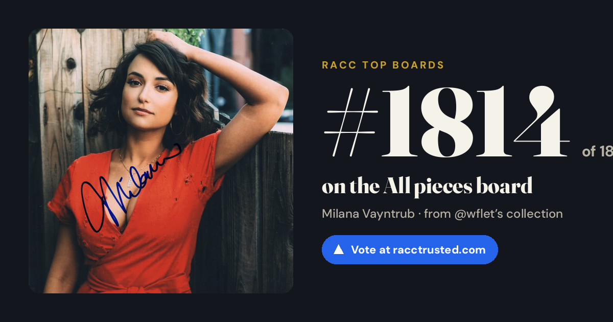 Share card: #1814 of 1818 on the All pieces board