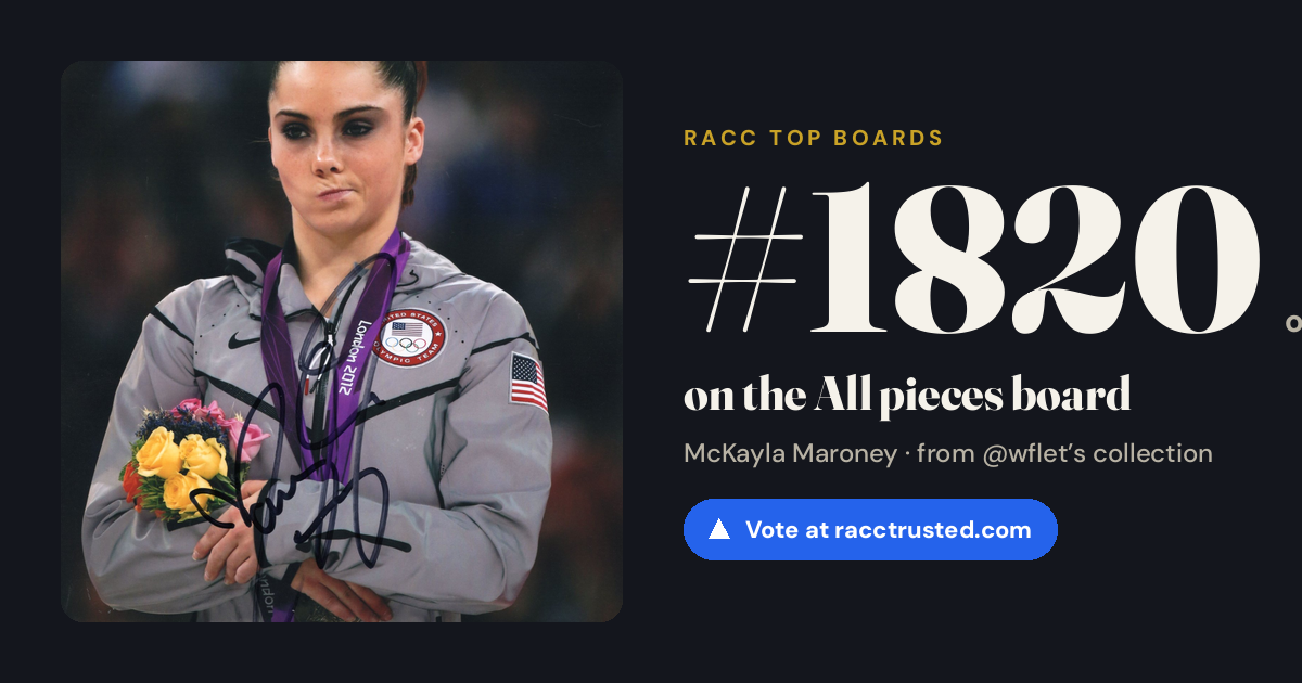 Share card: #1820 of 1826 on the All pieces board