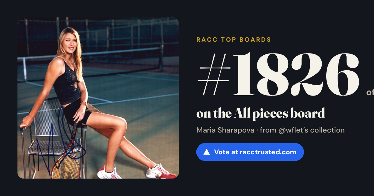 Share card: #1826 of 1829 on the All pieces board