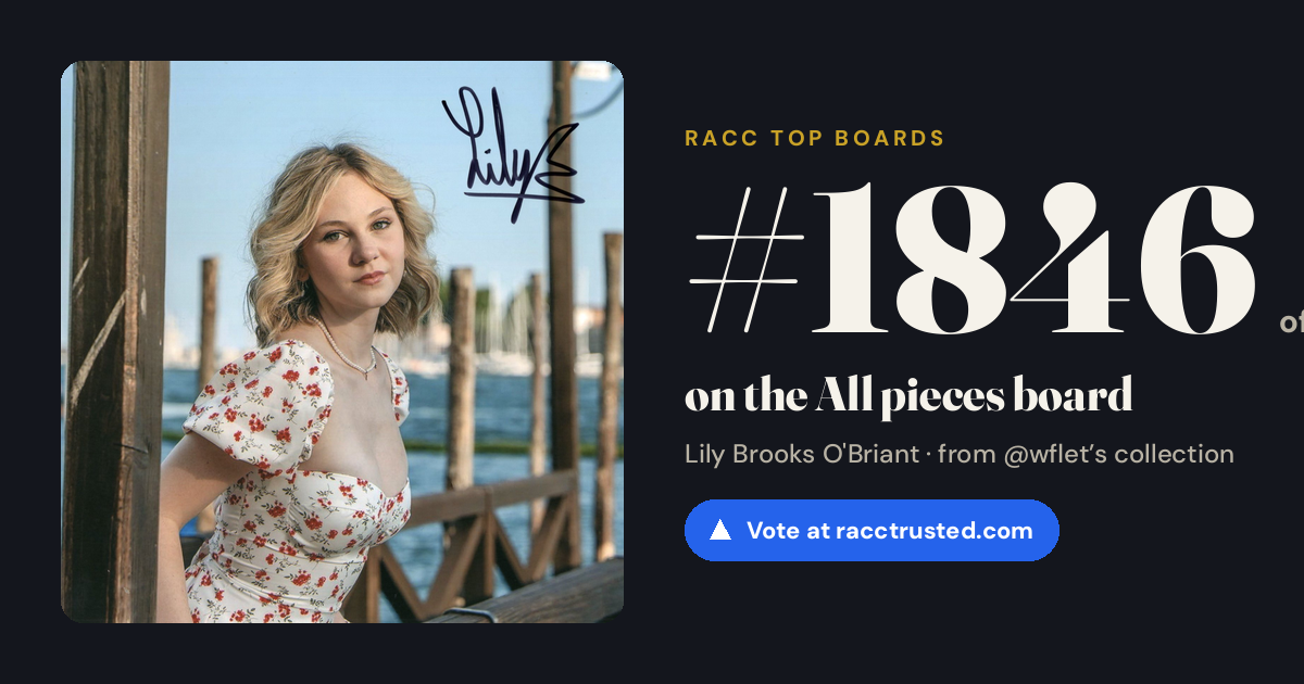 Share card: #1846 of 1851 on the All pieces board