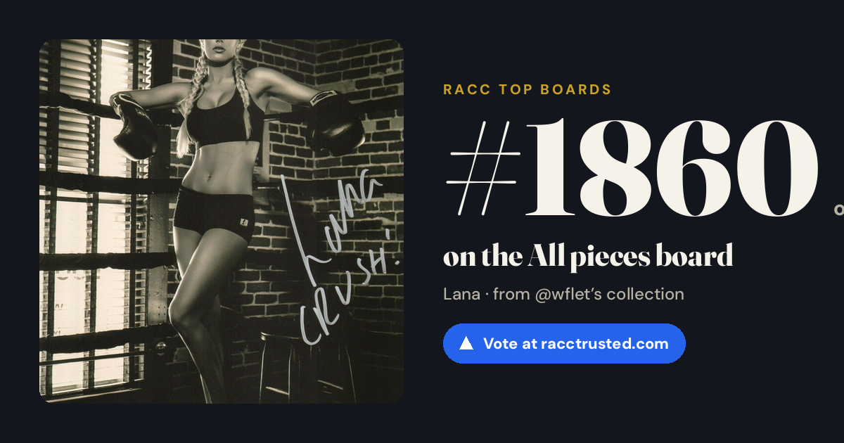 Share card: #1860 of 1861 on the All pieces board