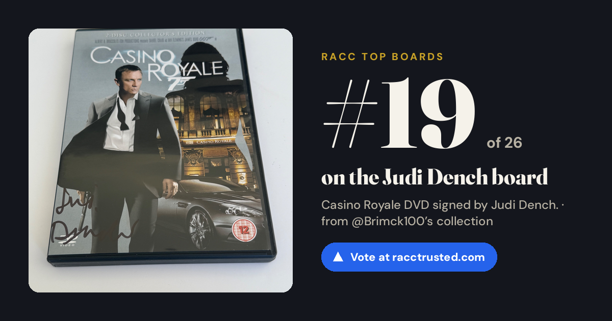 Share card: #19 of 26 on the Judi Dench board
