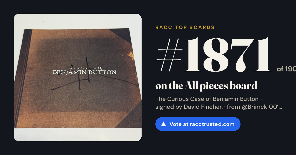 Share card: #1871 of 1905 on the All pieces board