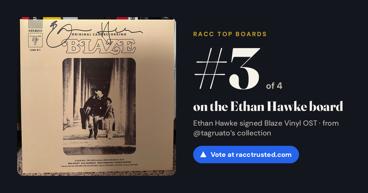 Share card: #3 of 4 on the Ethan Hawke board