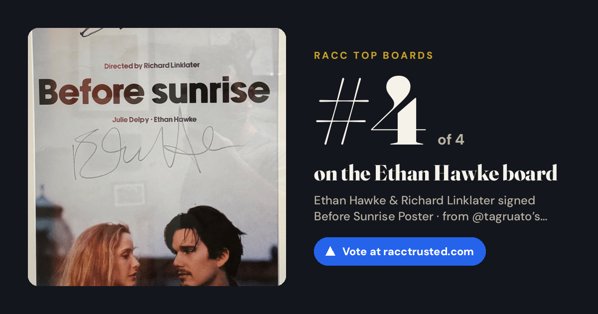 Share card: #4 of 4 on the Ethan Hawke board