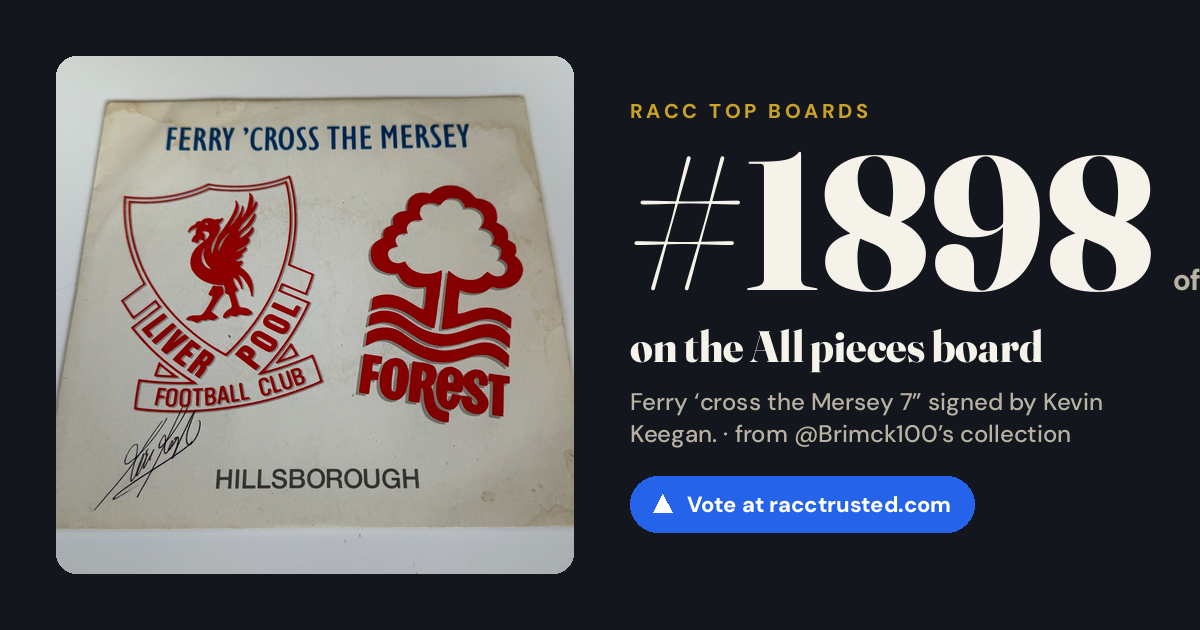Share card: #1898 of 1905 on the All pieces board