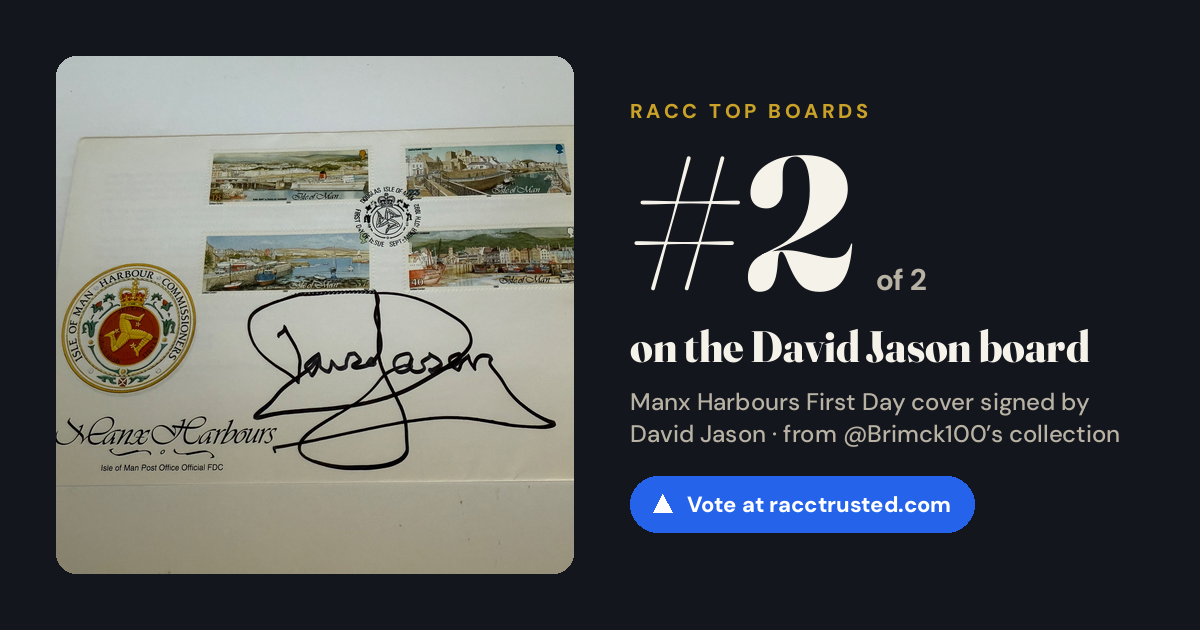 Share card: #2 of 2 on the David Jason board