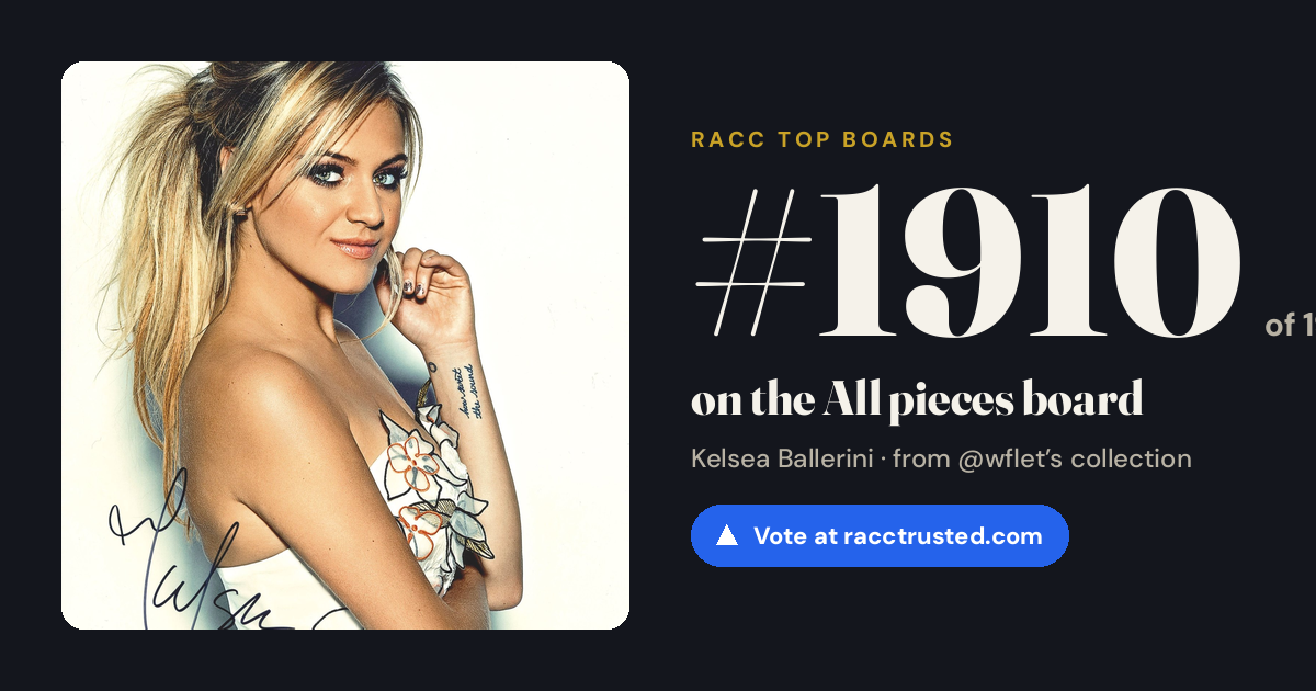 Share card: #1910 of 1925 on the All pieces board