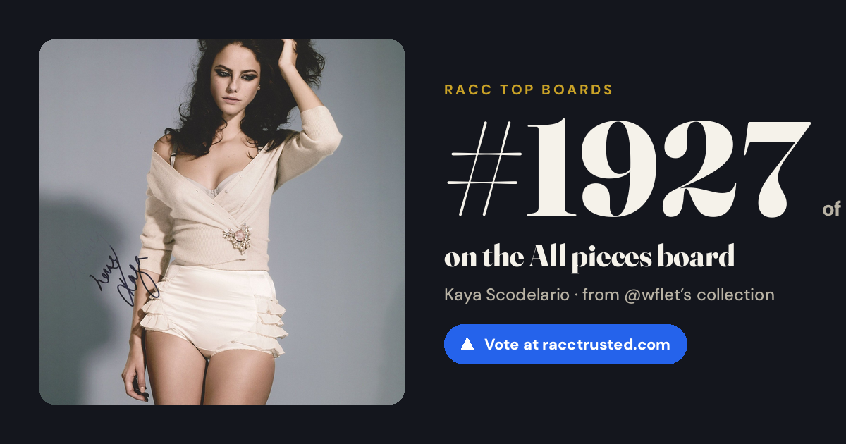 Share card: #1927 of 1933 on the All pieces board
