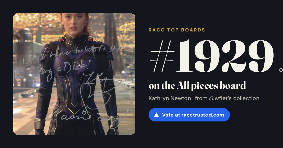 Share card: #1929 of 1939 on the All pieces board