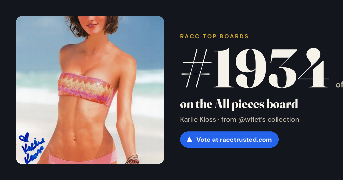 Share card: #1934 of 1947 on the All pieces board
