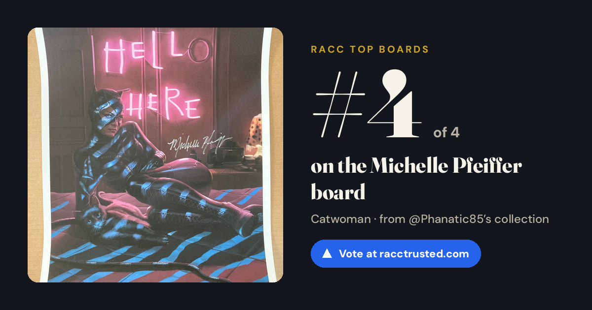 Share card: #4 of 4 on the Michelle Pfeiffer board