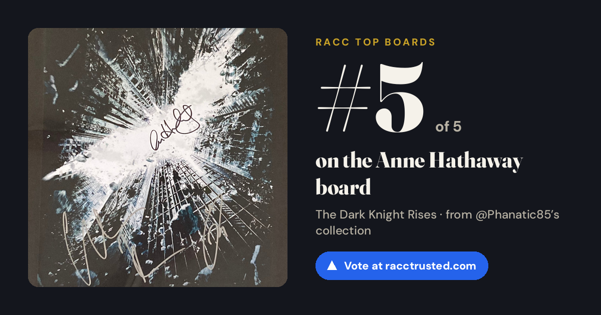 Share card: #5 of 5 on the Anne Hathaway board