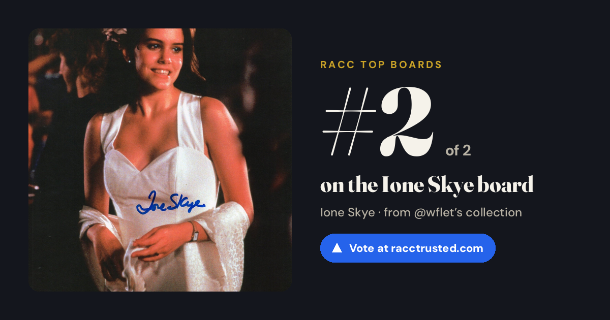 Share card: #2 of 2 on the Ione Skye board