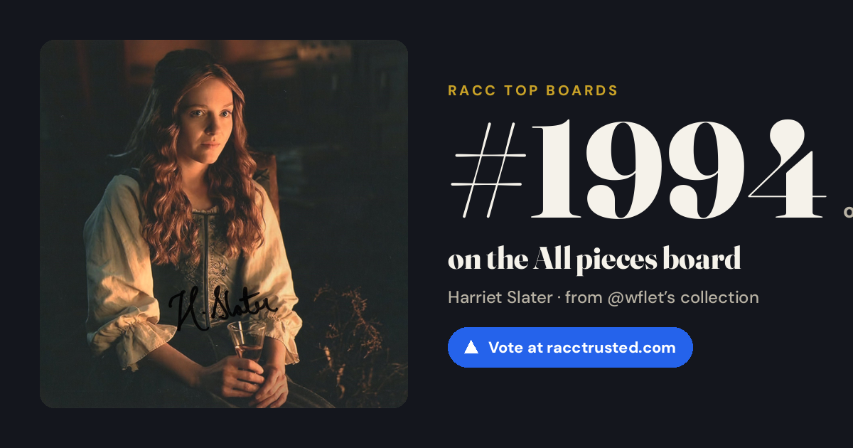 Share card: #1994 of 1997 on the All pieces board