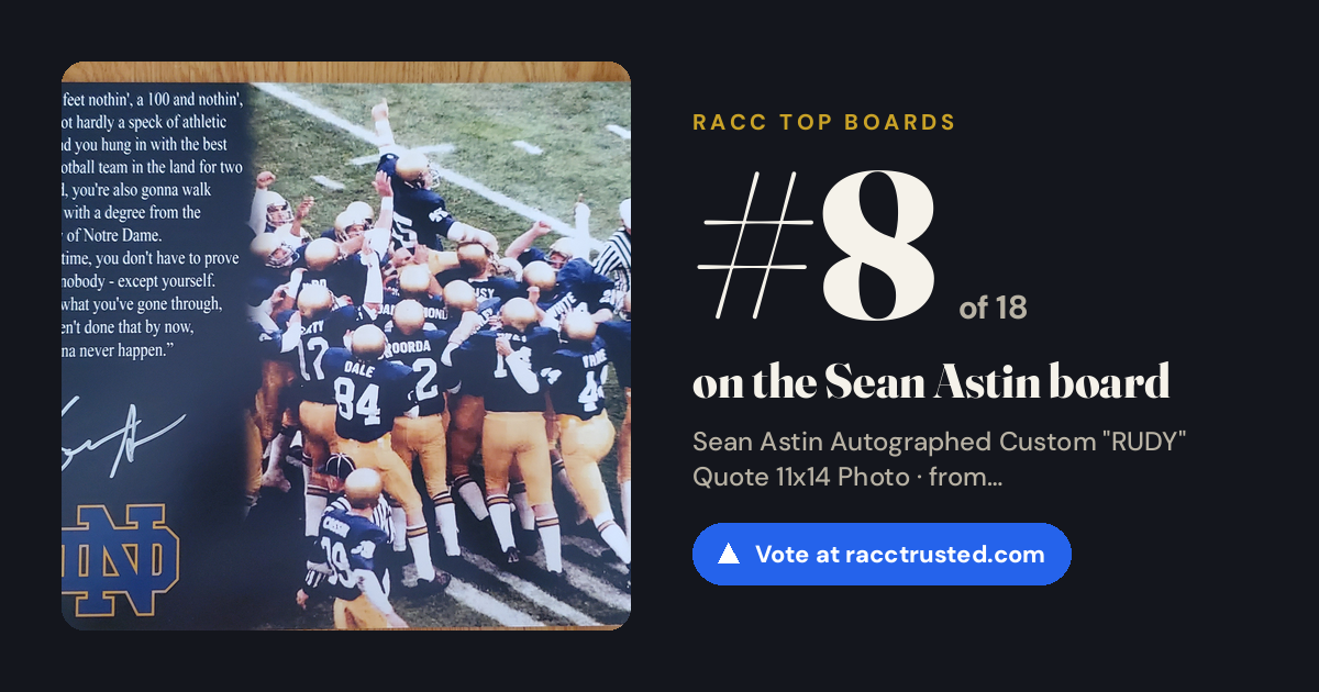 Share card: #8 of 18 on the Sean Astin board