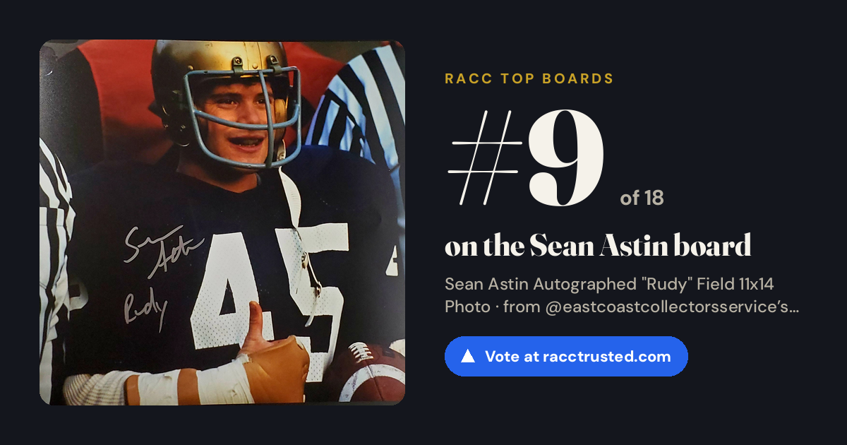 Share card: #9 of 18 on the Sean Astin board