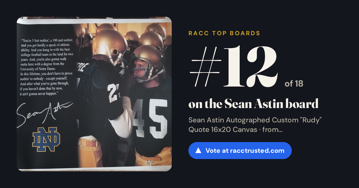 Share card: #12 of 18 on the Sean Astin board