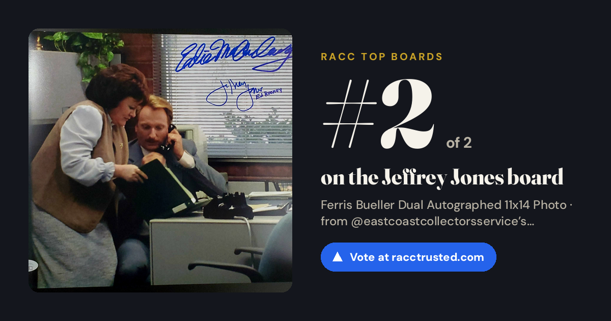 Share card: #2 of 2 on the Jeffrey Jones board