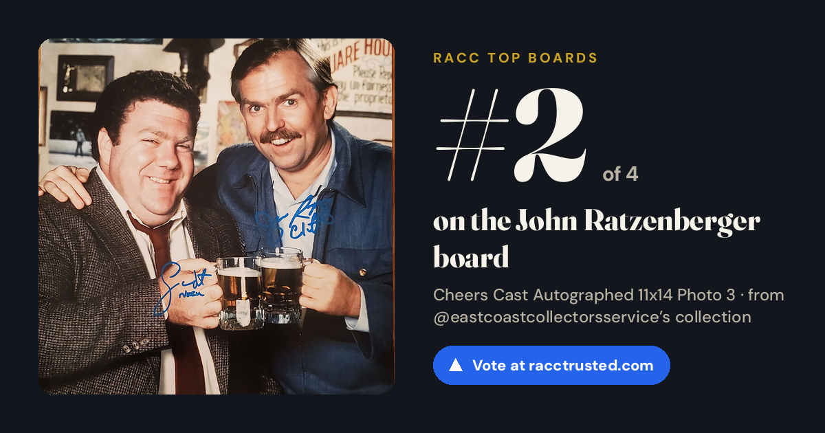 Share card: #2 of 4 on the John Ratzenberger board