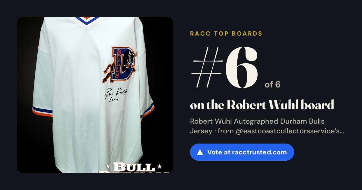 Share card: #6 of 6 on the Robert Wuhl board