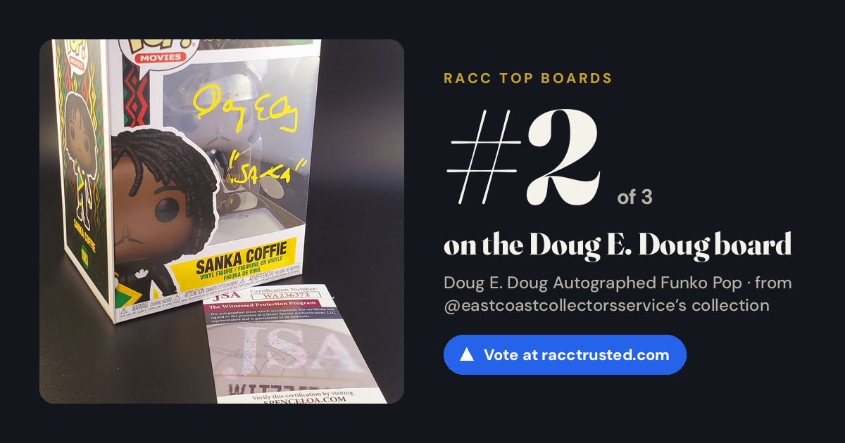 Share card: #2 of 3 on the Doug E. Doug board