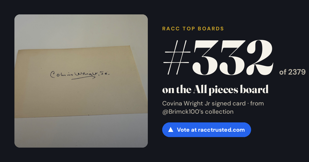 Share card: #332 of 2379 on the All pieces board