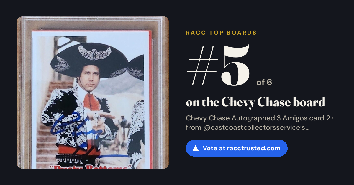 Share card: #5 of 6 on the Chevy Chase board