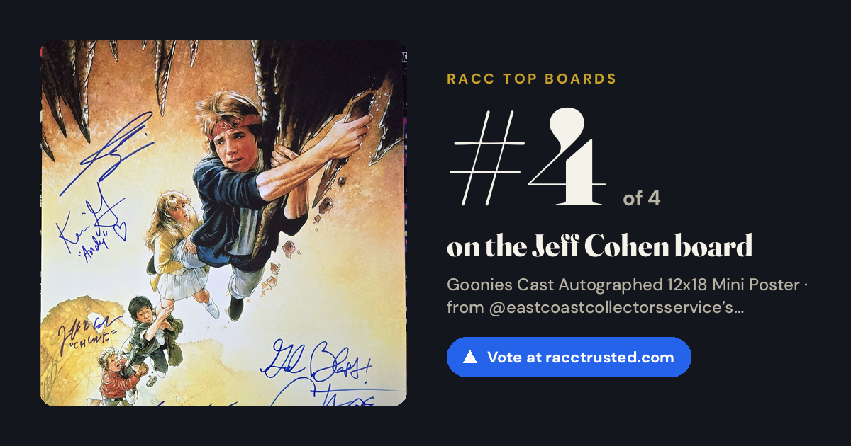 Share card: #4 of 4 on the Jeff Cohen board