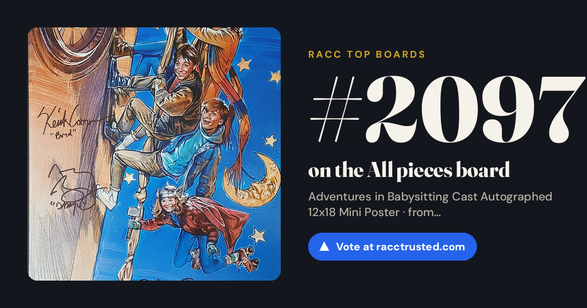 Share card: #2097 of 2180 on the All pieces board