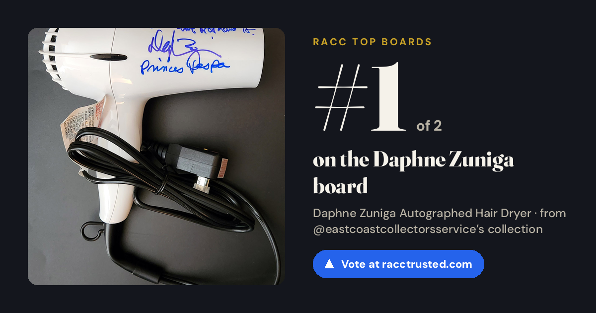 Share card: #1 of 2 on the Daphne Zuniga board