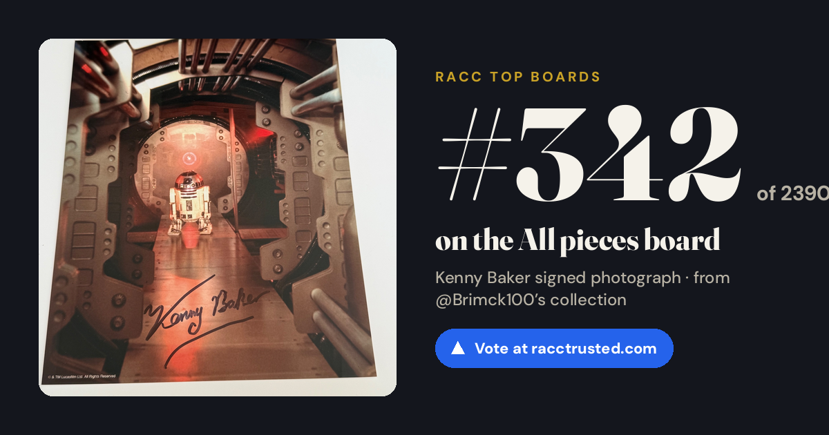 Share card: #342 of 2390 on the All pieces board