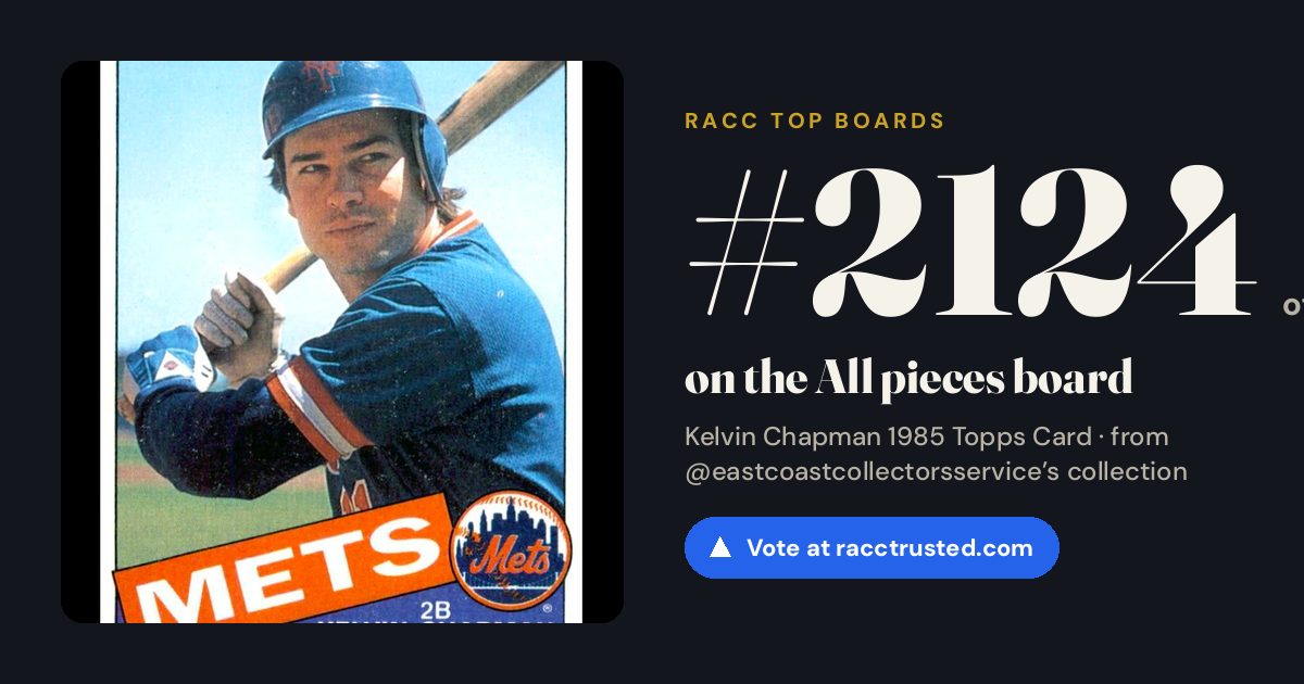Share card: #2124 of 2180 on the All pieces board